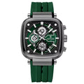 Timeless Men’s Square Chronograph Watch
